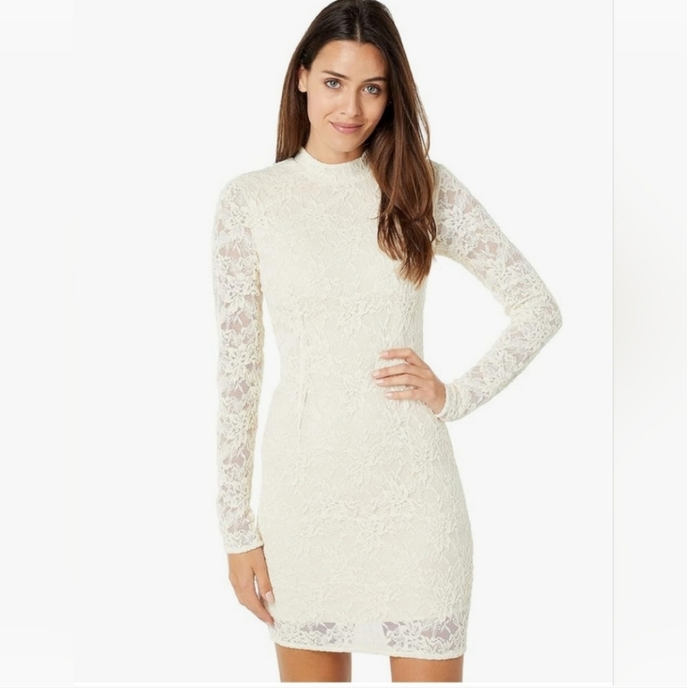BARDOT Vezza lace Dress Off White